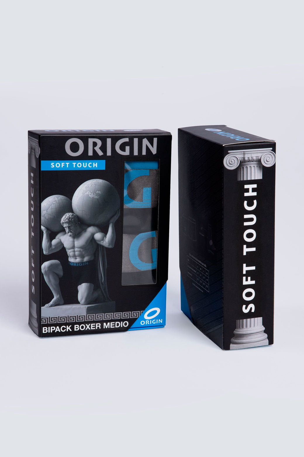 Boxer Soft Touch Medio Pack x2