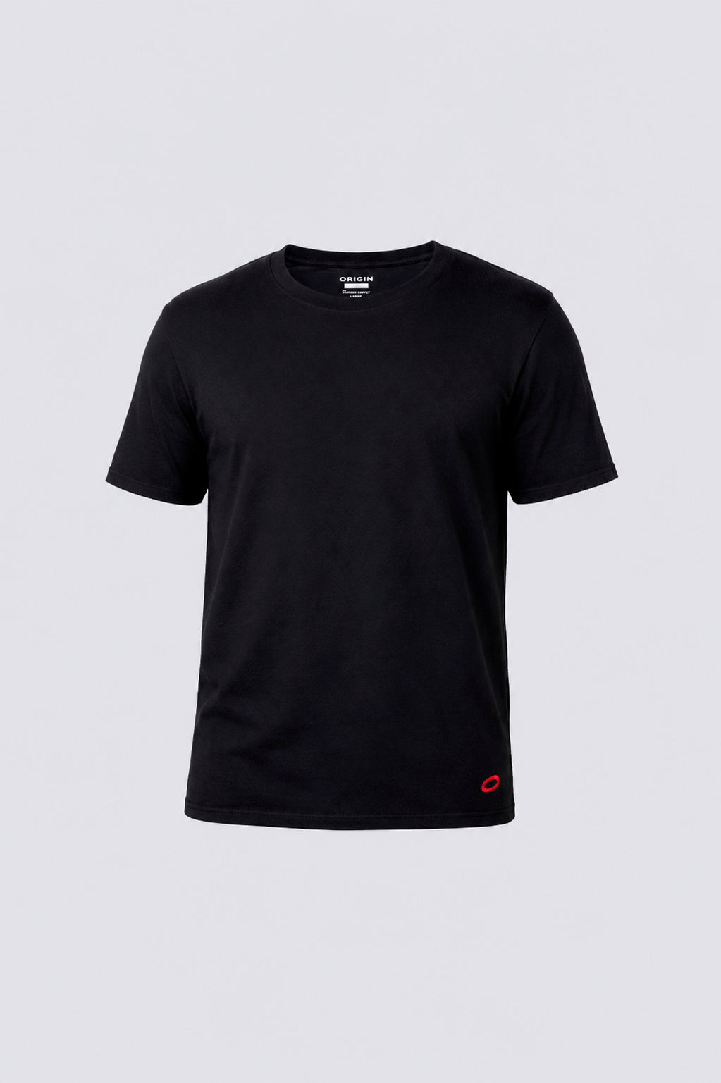 Polera Essential Everyday Manga Corta Negro