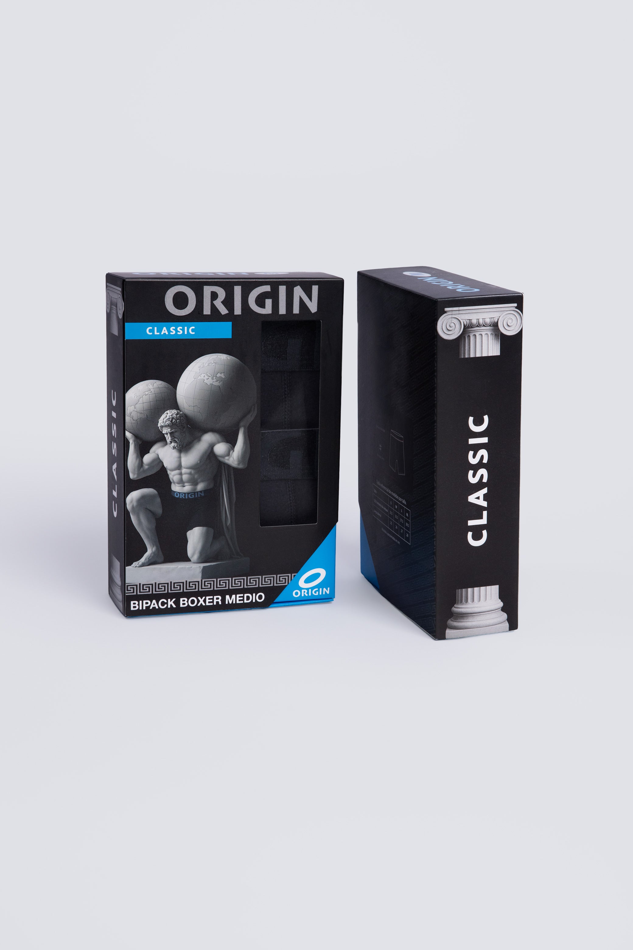 Boxer Classic Medio Pack x2